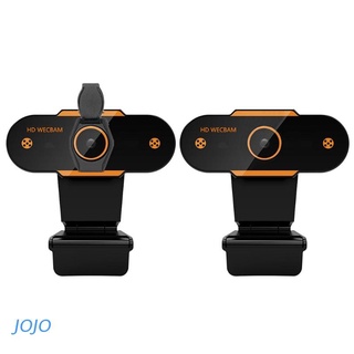 jojo 1080p hd- usb2.0 cámara web pc webcam con micrófono para la enseñanza en línea de la conferencia de transmisión de vídeo en vivo