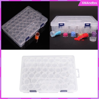 44 compartimentos de almacenamiento de plástico transparente sbox joyería abalorios tornillos organizador (1)
