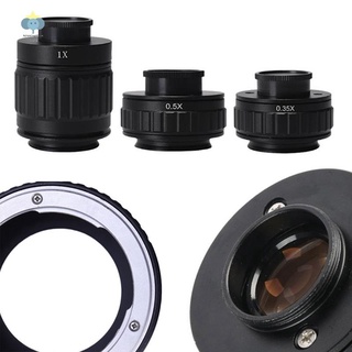 1x c adaptador de lente de montaje ajustable cámara instalación adaptador de montaje a nuevo tipo trinocular microscopio estereoscópico