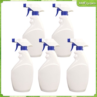 5pcs plástico 500ml botella de spray para inodoro soluciones de limpieza del hogar soplado lata