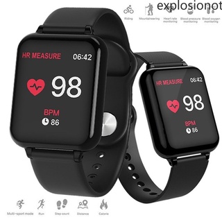 B57 reloj inteligente deportivo impermeable Monitor De frecuencia cardiaca presión arterial funciones explosión