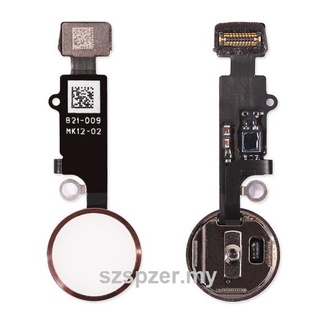 Inicio botón Flex cinta Cable conjunto para Iphone 7 8 Plus llave lateral hogar Flex Cable piezas de repuesto