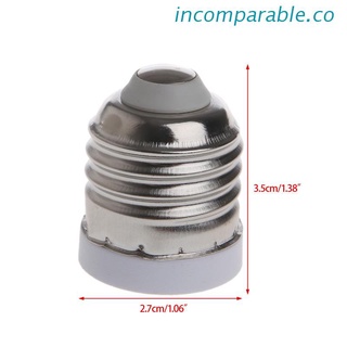 RABLE E27 to E17 Socket Base LED Halogen CFL Light Bulb Lamp Adapter Converter Holder