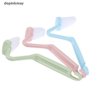 dopinkmay 1 pza cepillo de limpieza en forma de s/cepillo para inodoro/casa/hotel/baño/cocina color aleatorio co
