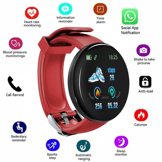 Reloj inteligente D18 Bt4.0 impermeable Smartwatch para dormir/monitoreo Fitness