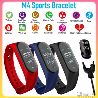 cod m4 smart watch frecuencia cardíaca y presión arterial llamada información recordatorio música tiempo deportes ejercicio podómetro pulsera cher