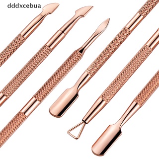 *dddxcebua* 3Style Stainless Steel Nail Cuticle Pusher Nail Art Files Gel Polish Remove Tool hot sell (1)