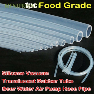 meniprivate 1m seguro tubo de silicona cerveza translúcido manguera tubo flexible grado alimenticio leche transparente goma suave