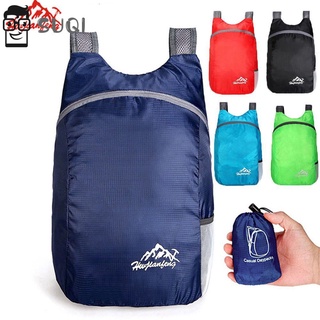 Suqi 8 colores ligero Packable mochila Nano impermeable hombres mujeres Daypacks plegable práctico bolsa ultraligera al aire libre plegable 20L viaje Daypack/Multicolor