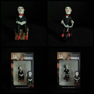 Horror Movie Saw Action Figure John Model Dolls Halloween Home Decor Toys For Kids Q Version Ornament Gift For Boys Banners Banners