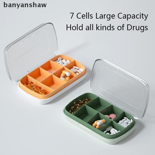 banyanshaw 7 días organizador de pastillas caso de medicina caja de transporte dispensador de tabletas divisores co (1)