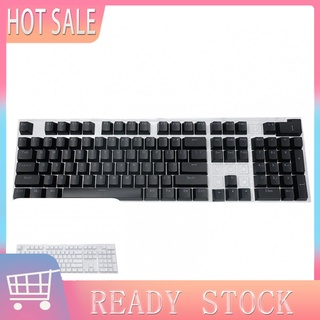 CAR_ 104Pcs/Set Double Color Backlight Keycap for Cherry MX Mechanical Keyboard