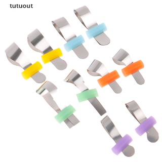tutuout 20 unids/caja odontología metal matrix bandas retenedores automatrix con locker co