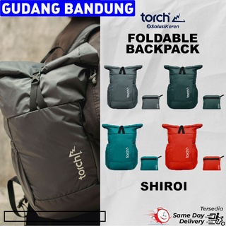 Torch Bandung mochila Shiroi plegable bolsa mochila 19 + 2L/mochila plegable (1)