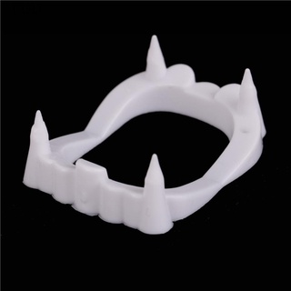 [cod] 1pcs halloween sangrienta fiesta vampiro dientes falsos dientes dentadura disfraz caliente