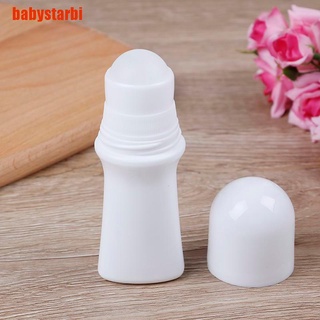 [babystarbi] 5 piezas de 30 ml rollo de plástico en botella blanco desodorante contenedor esencial perfume