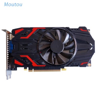 MOU Gaming Graphic Card for NVIDIA GTX 550 Ti 4GB GDDR5 128 Bit PCIE 2.0 HDMI-Compatible/VGA/DVI Interface with Cooling Fan