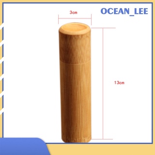 Ocean_lee Kit De té/té De bambú/Natural De bambú/sellado Para té/azúcar/Café