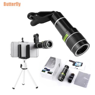 Butterfly&% 20x Zoom HD Universal Smartphone cámara óptica telefoto Clip lente telescopio