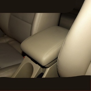 Xingfan reposabrazos protección almohadilla de cuero centro del coche consola de la caja de la cubierta de la almohadilla impermeable adecuado para Buick Excelle 2004-2017 (1)