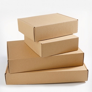 caja de cartón de regalo plegable envío corrugado cajas para cartón ecológico postal envío regalo envoltura (3)