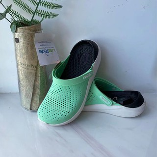 【Entrega rápida】2021 Crocs LiteRide clog Ligero y cómodo nuevo para mujer para mujer sandalias pantuflas zapatos