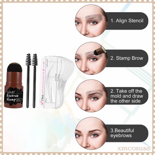 Beauty Eyebrow Stamp Shaping Kit Eyebrow Seal for Hairline Trimming Natural