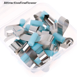 [aff] 20 pzs/caja de bandas de matriz metálica de odontología sin retención automatrix con casillero: atractivefineflower (4)