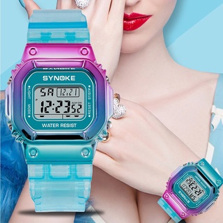 2021 señoras reloj led luminoso digital mujeres hombres reloj de pulsera colorido deportes alarma impermeable relojes relogio feminino