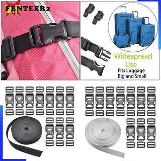 [Fenteer2 3c] correa de amarre de equipaje seguro cinturón de carga ajustable correa de equipaje de viaje negro (1)