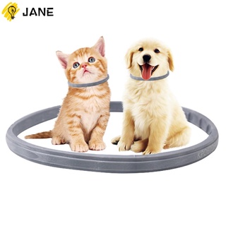 Jane impermeable silicona suministros para mascotas ajustable 8 meses de protección Anti-mosquitos pulgas y garrapatas Collar perros Collar