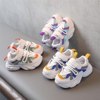 Zapatillas de deporte de malla transpirable para niños, niñas, moda, suela suave, zapatillas deportivas