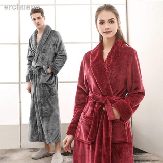 Pijamas De lana Coral grueso unisex Para invierno pieza Única (1)