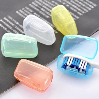 CREATUOUS 5PCS Organizer Toothbrush Cover Camping Cleaning Protector Head Case New Travel Portable Home Cap Holder (3)