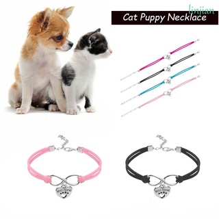 Linjian collar De corazón pequeño Colorido lindos accesorios De gatito Chihuahua Gato collar De Cachorro collar/Multicolor