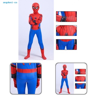 angdeni-Disfraz Transpirable Para Cosplay , Diseño De Spider Man , Ligero Para El Juego