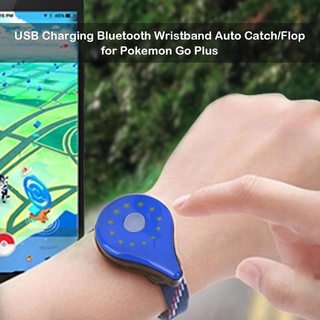 •IDO•High-End USB Charging Bluetooth-compatible Wristband Automatic Catch/Flop for Pokemon Go Plus✔