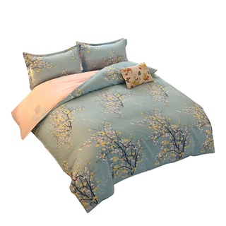 [venta] práctica sábana bajera ajustable funda de almohada funda de edredón transpirable para el hogar (6)