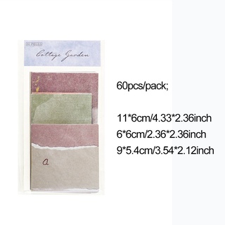 LY 60PCS DIY Scrapbook Material papel diario fondo Collage Retro Floral patrón hacer especial creativo papelería suministros escolares Scrapbooking tarjeta (2)
