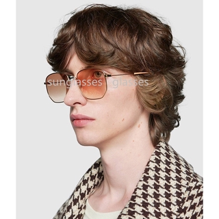 gafas de sol unisex para hombre cuadrado retro gafas de sol para mujeres gafas de metal