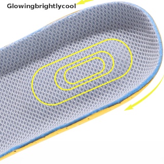 [gbc] plantillas de espuma viscoelástica zapatos suela de malla desodorante transpirable cojín plantillas para correr [glowingbrightlycool]