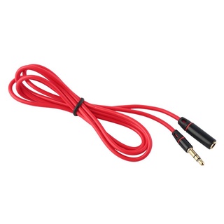 [0806]Cable de extensión de audífonos estéreo de Audio Aux de 3.5 mm macho a hembra