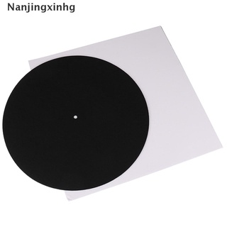 [nanjingxinhg] alfombrilla de bandeja giratoria de fieltro lp slip mat audiophile de 3 mm de grosor para lp vinilo record [caliente]