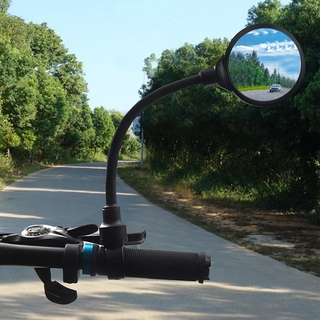 1 par de espejo retrovisor de bicicleta de seguridad derecha izquierda bicicleta lateral espejo de visión trasera para ciclismo (6)