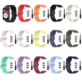 correa deportiva de silicona de repuesto goul para reloj -huawei watch fit smart watch 1.64" vivid amoled display