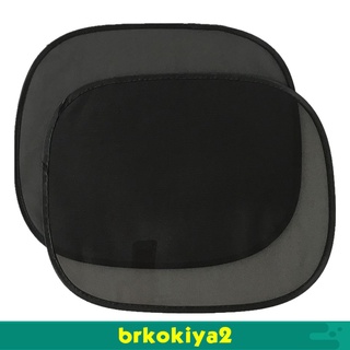 Brkokiya2 2 piezas protector Solar autoadhesivo Para coche/Protege el Sol/Sombra de ojos/ privacidad/Alta calidad