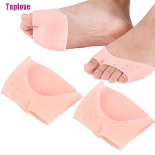 [Toplove] separador de dedos de silicona para el antepié de la almohadilla de tacón alto plantillas proteger los pies alivio del dolor (5)