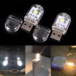YZS portátil Mini LED USB luz de noche banco de energía dormitorio mesa de lectura lámpara de escritorio