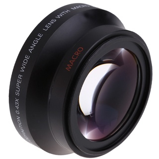 67mm Digital High Definition 0.43×SuPer Wide Angle Lens With Macro Japan Optics for Rebel T5i T4i T3i 18-135mm 17-85mm and 18-105 70-300VR