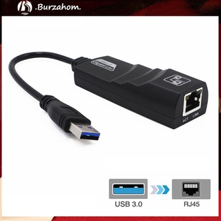 Bur_ Adaptador De red Ethernet Lan Para Pc Mac Usb 3.0 A 10/100/1000mbps Gigabit Rj45